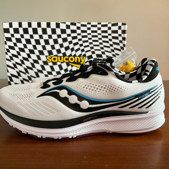 Saucony Ride 14 Running Shoes S20650-40 Reverie Noir Men’s Size 10 - Picture 4 of 7
